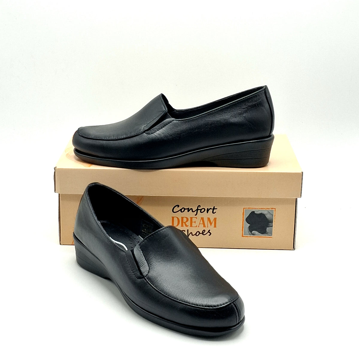 Mocasín mujer Dream Shoes 1400 Negro
