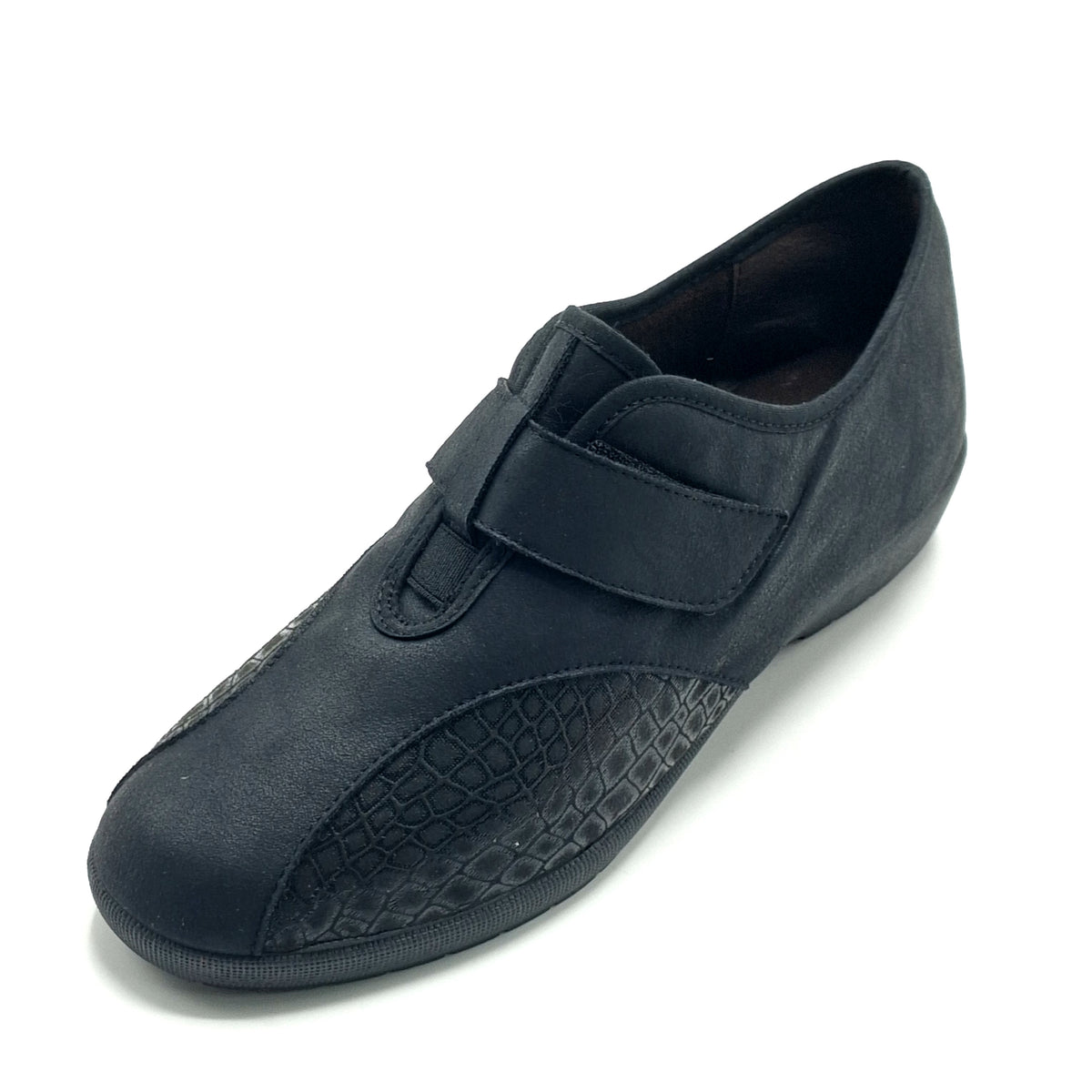ZAPATO MUJER VELCRO DOCTOR CUTILLAS 41620 NEGRO