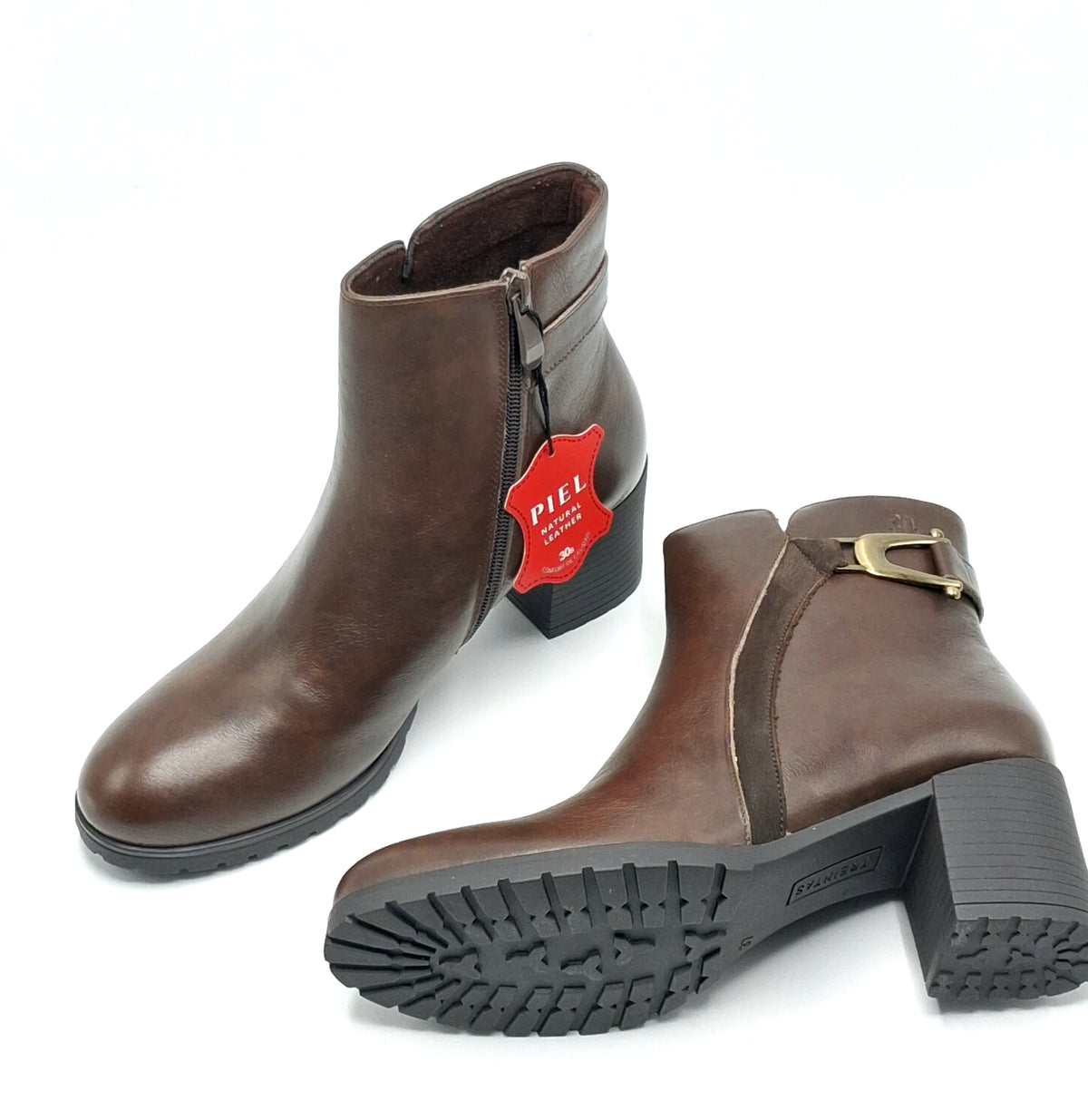 Botín mujer TREINTAS SHOES 4624 CASTAÑO
