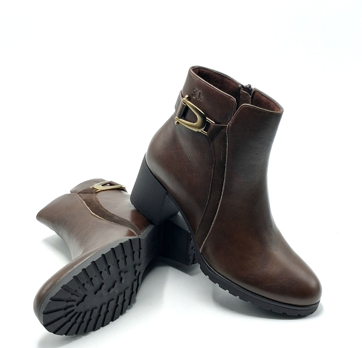 Botín mujer TREINTAS SHOES 4624 CASTAÑO
