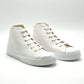 Bota Basket cordones lona CRUAN 388 Blanca Ceremonias