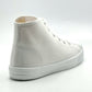 Bota Basket cordones lona CRUAN 388 Blanca Ceremonias