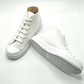 Bota Basket cordones lona CRUAN 388 Blanca Ceremonias