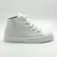 Bota Basket cordones lona CRUAN 388 Blanca Ceremonias