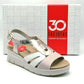 Sandalias mujer TREINTAS 4518 Beig/Oro