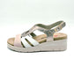 Sandalias mujer TREINTAS 4518 Beig/Oro