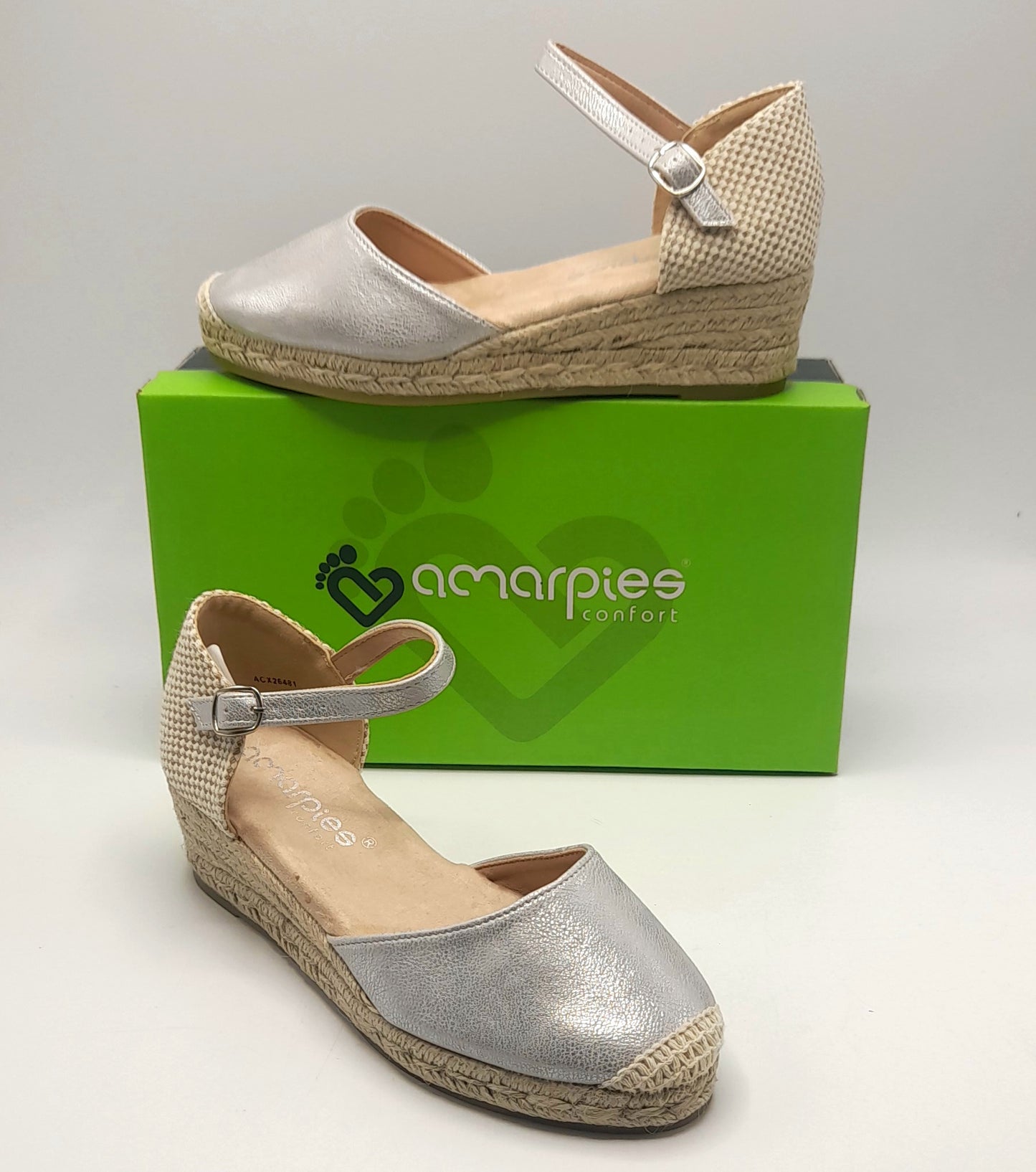 ALPARGATAS CUÑA YUTE 3 cuerdas AMARPIES ACX26481