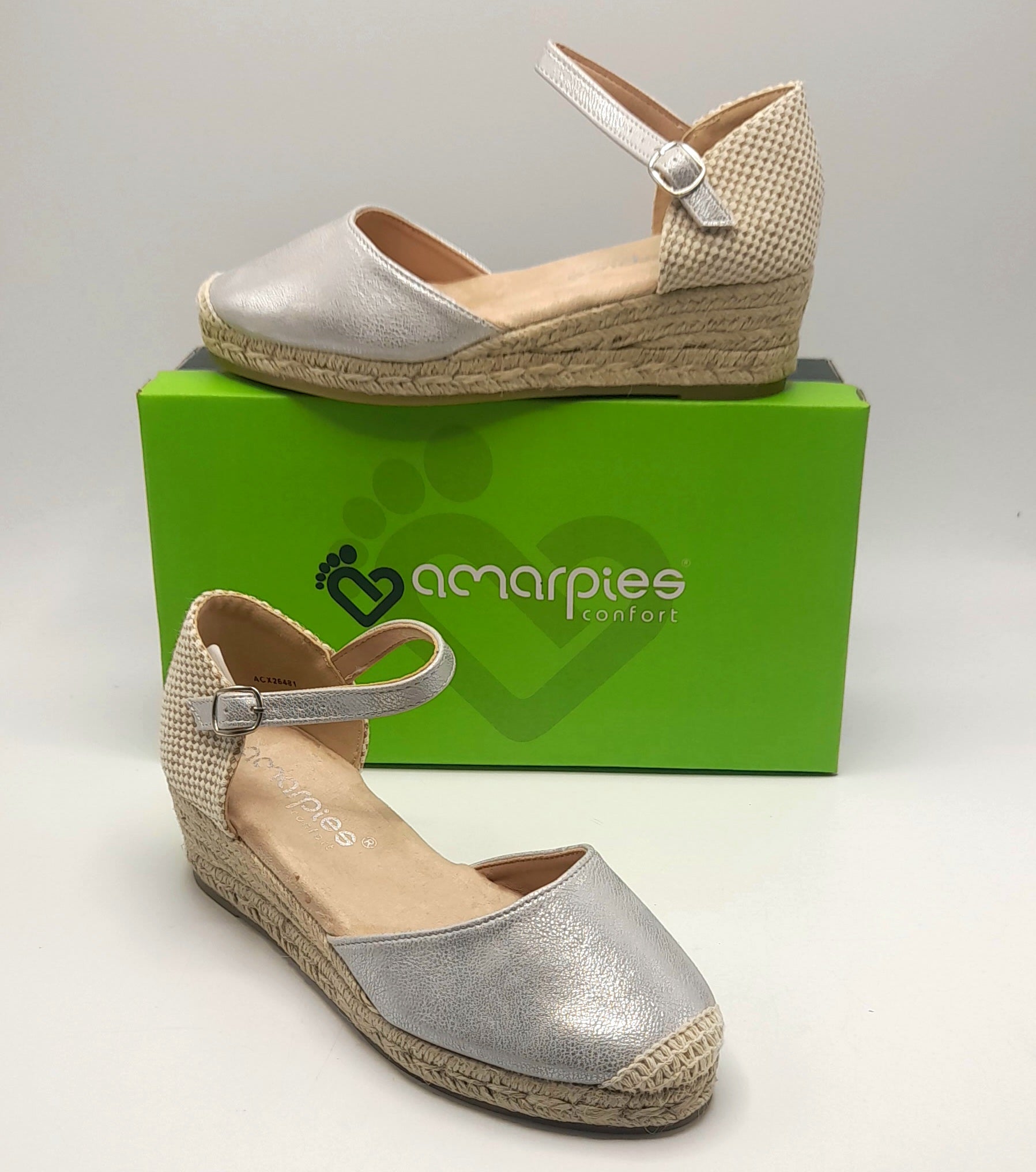 ALPARGATAS CUÑA YUTE 3 cuerdas AMARPIES ACX26481