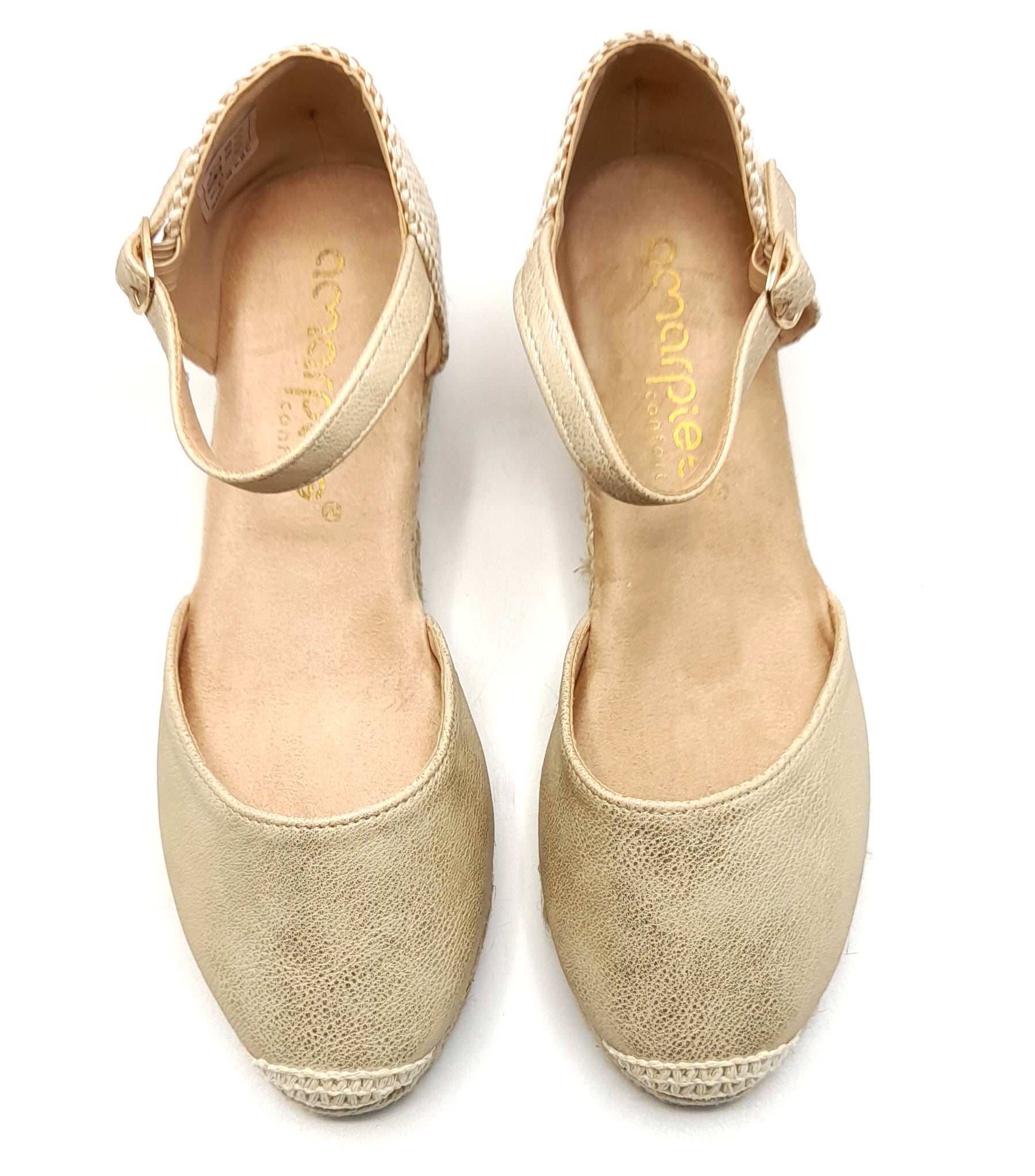 ALPARGATAS CUÑA YUTE 3 cuerdas AMARPIES ACX26481