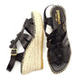 Sandalias Esparto mujer Paseart OM20 Negro