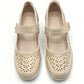 Merceditas Cuña AMARPIES ATL28336 BEIGE