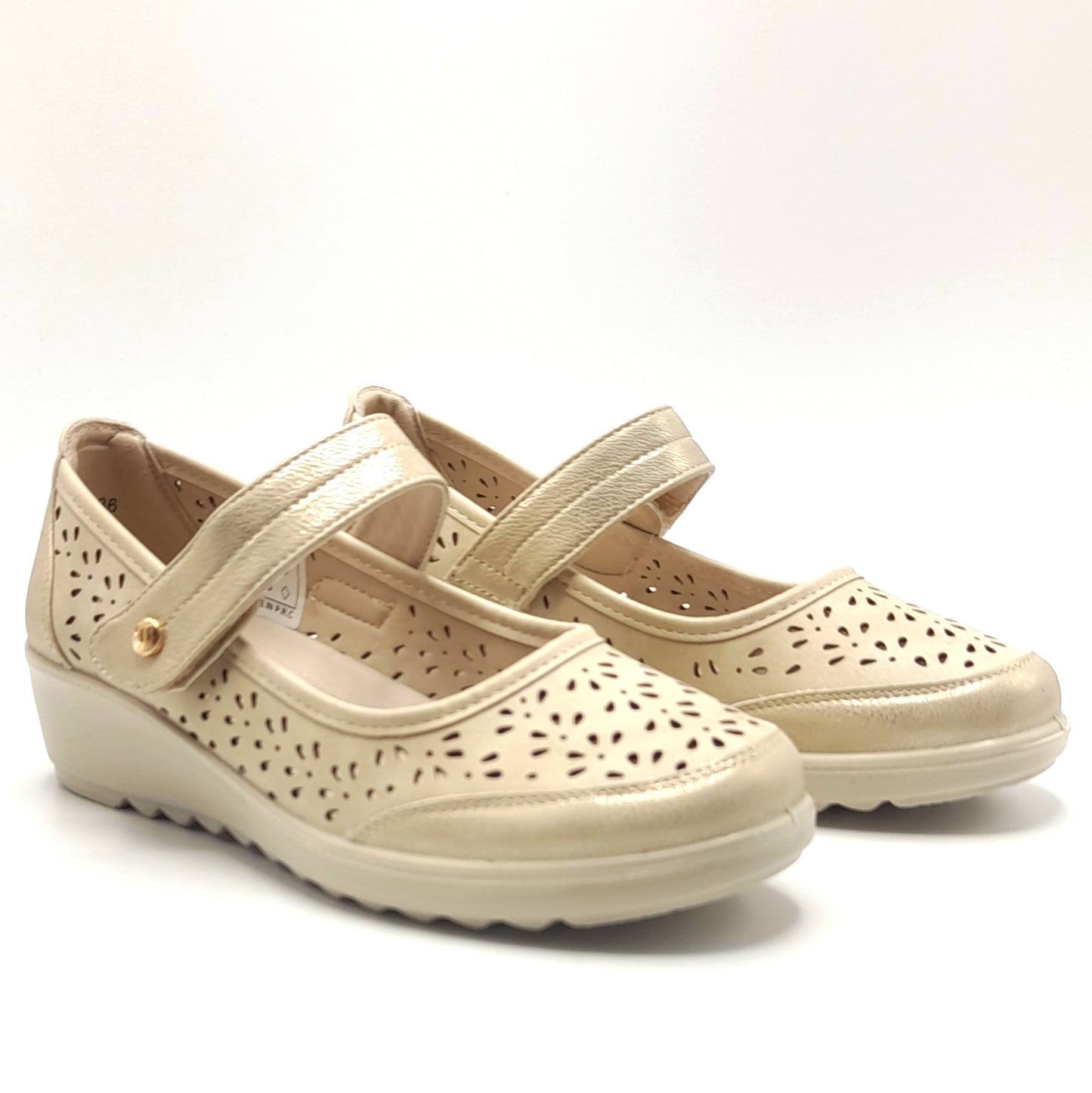 Merceditas Cuña AMARPIES ATL28336 BEIGE