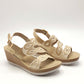 Sandalia mujer INBLU PLATINO ORO