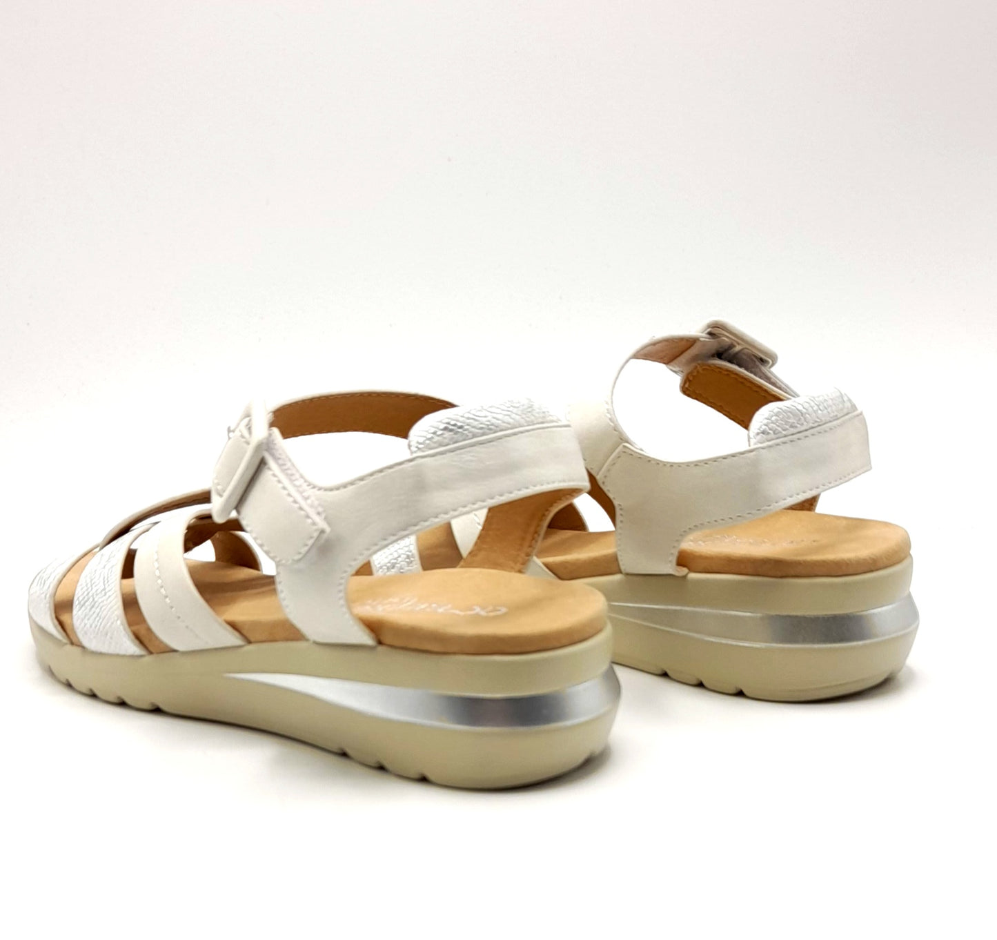 Sandalias mujer AMARPIES AKO28548 Hielo