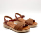 Sandalias mujer Fanny Valero 235 Nuez