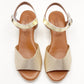 Sandalias mujer Fanny Valero 236 Oro