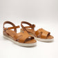 Sandalias mujer Fanny Valero 613 Canela