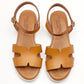 Sandalias mujer Fanny Valero 613 Canela