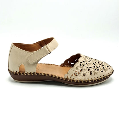 Sandalias mujer MANLISA S605-T5205  BEIGE
