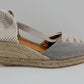 Zapatillas Esparto cinta marca BONADONA 44 KINTAS