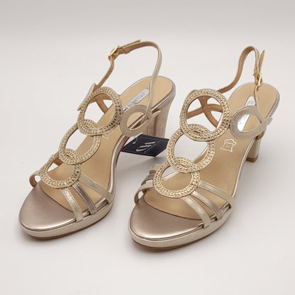 Sandalias tacón D´ANGELA DWS21585