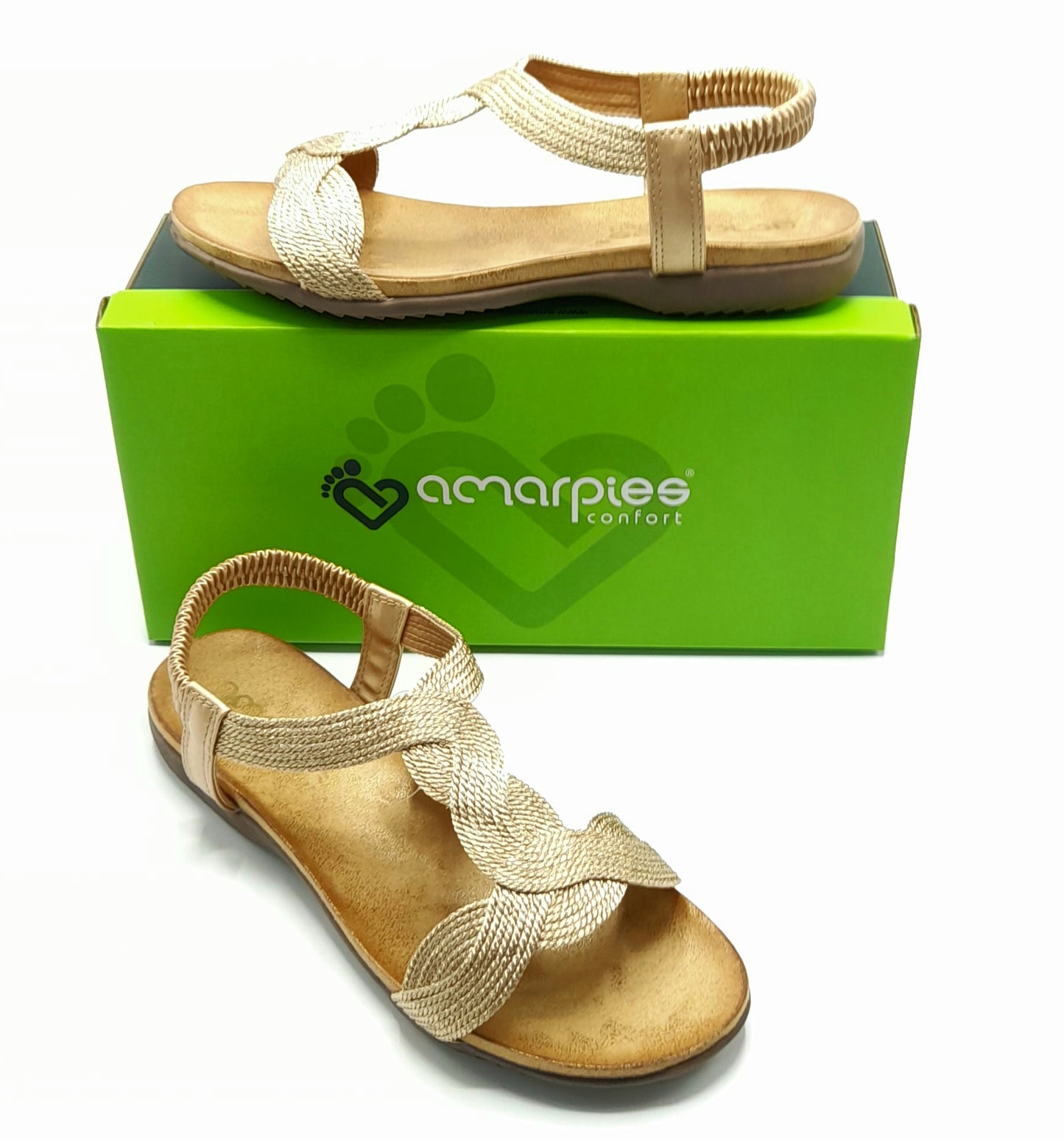 Sandalias planas mujer AMARPIES ABZ2372